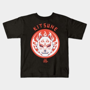 Kitsune mask #2 Kids T-Shirt